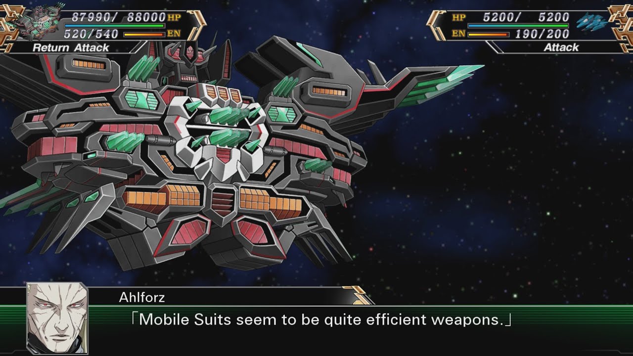 Super Robot Wars V - Barskal Attacks