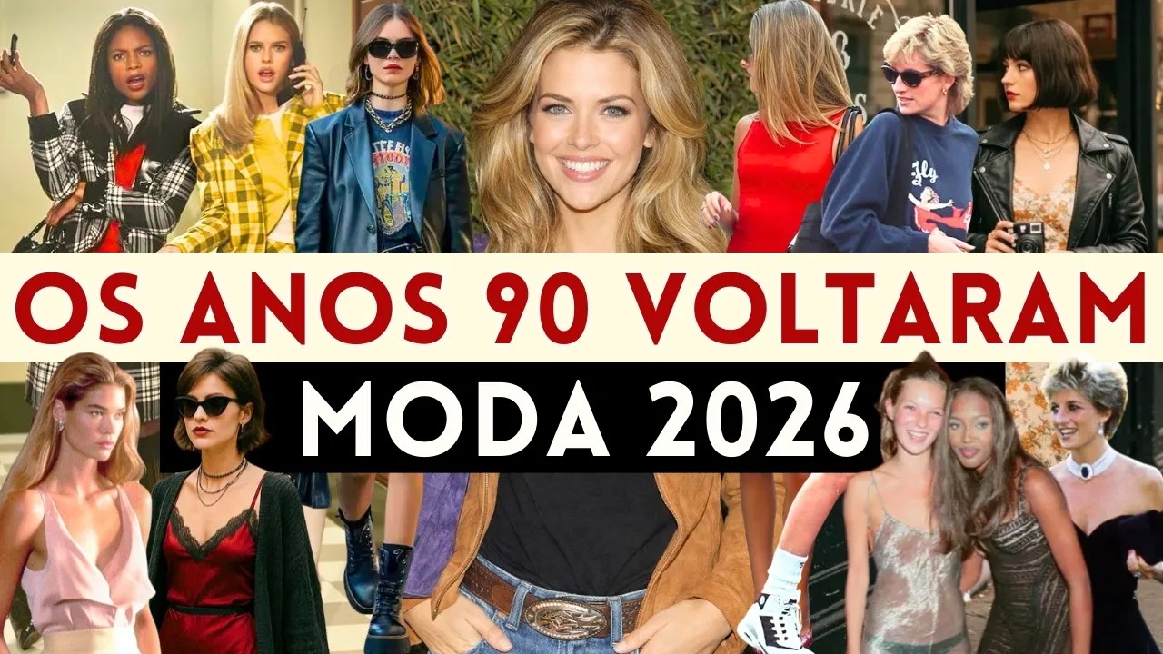🔴OS ANOS 90 VOLTARAM PARA MODA 2026!  | Maga Moda  |