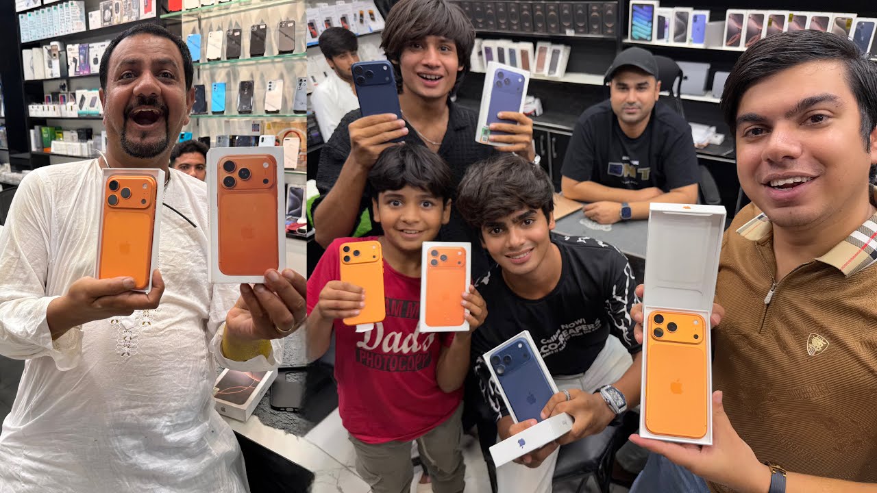 SAB FRIENDS KO iPhone 17 PRO MAX GIFT KIA 😍