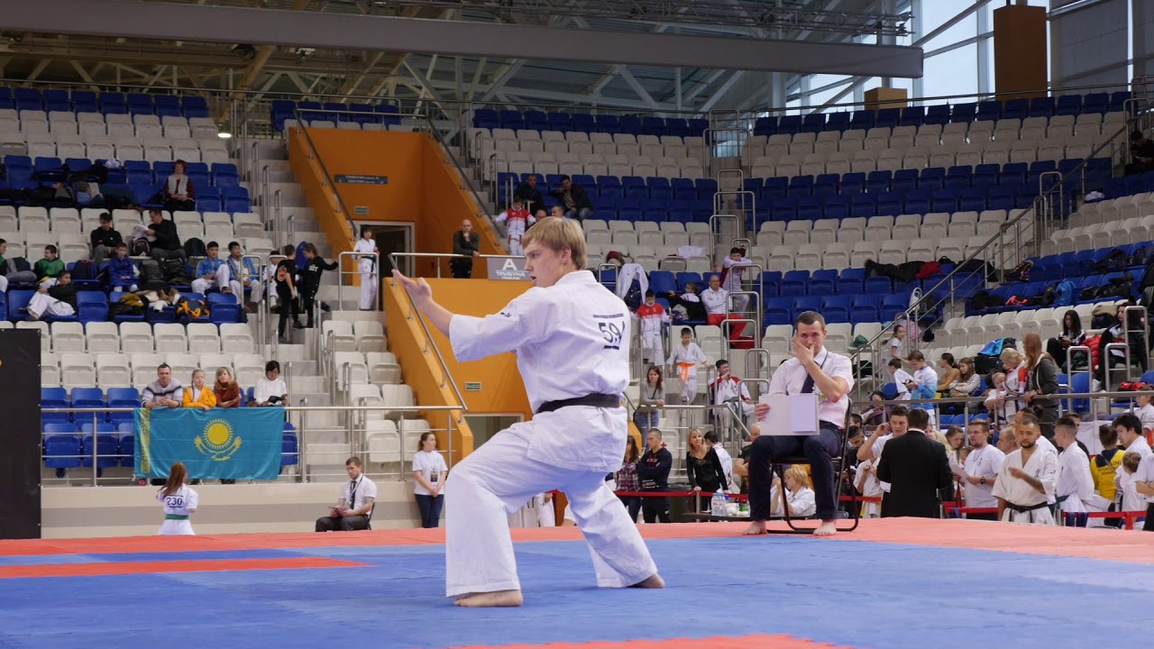 Ilia Belov (RUSSIA) Kata Men  IKO EC Open 2019