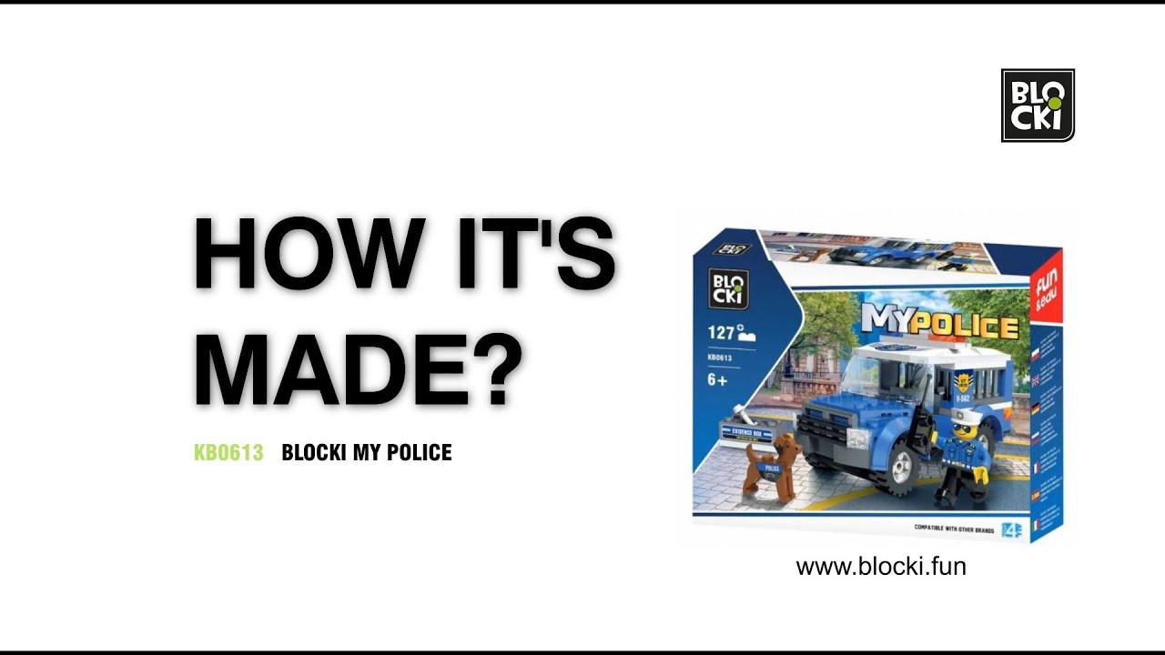 BLOCKI MyPolice KB0613 | How It's Made? | Jak powstają klocki?