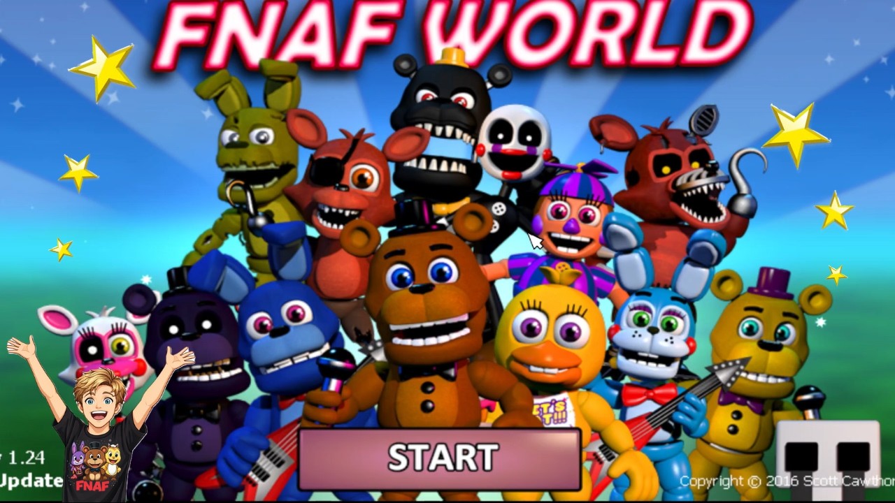 Fnaf world Pt1 (actually quite good)