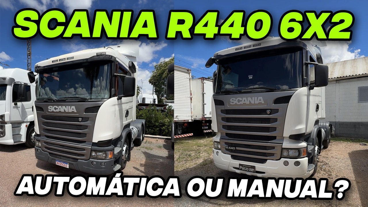 Scania R440 em peso no estoque &ndash; 3 unidades dispon&iacute;veis