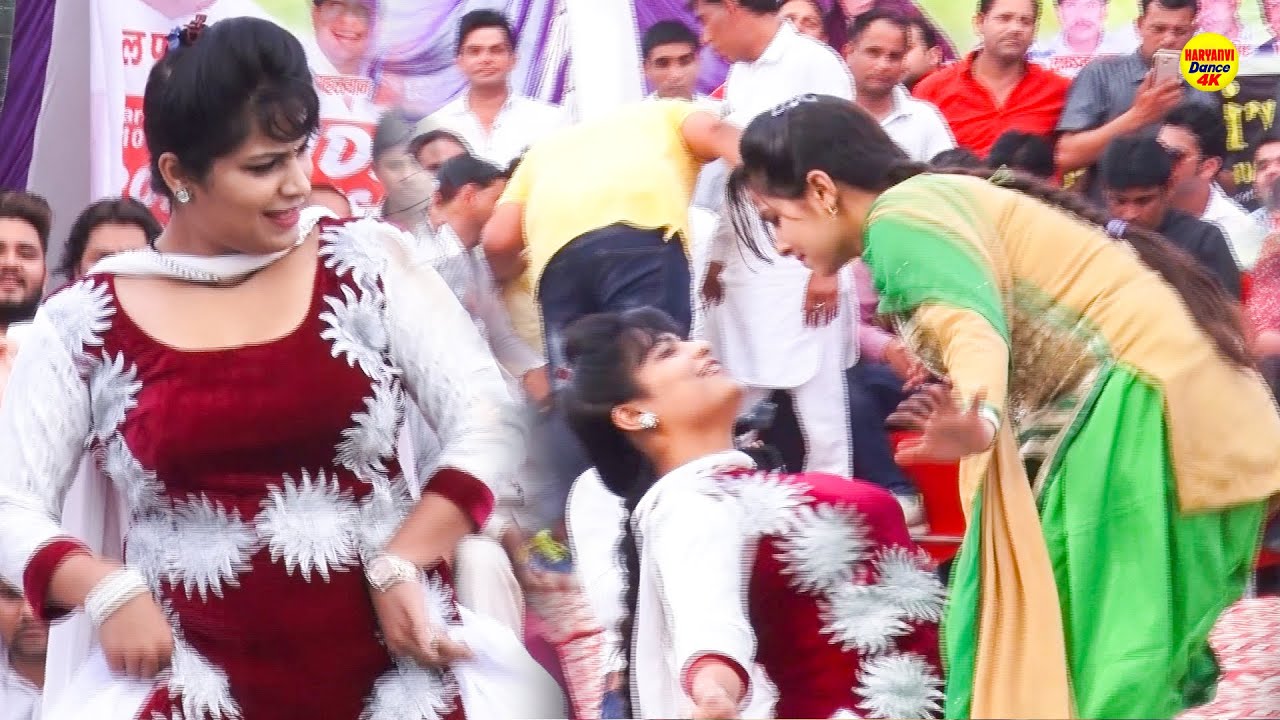 Shreeya Chaudhary & Deepika Dogra Dance - Padosan I पड़ोसन I Haryanvi Stage Dance 2025 \Sonotek Ragni
