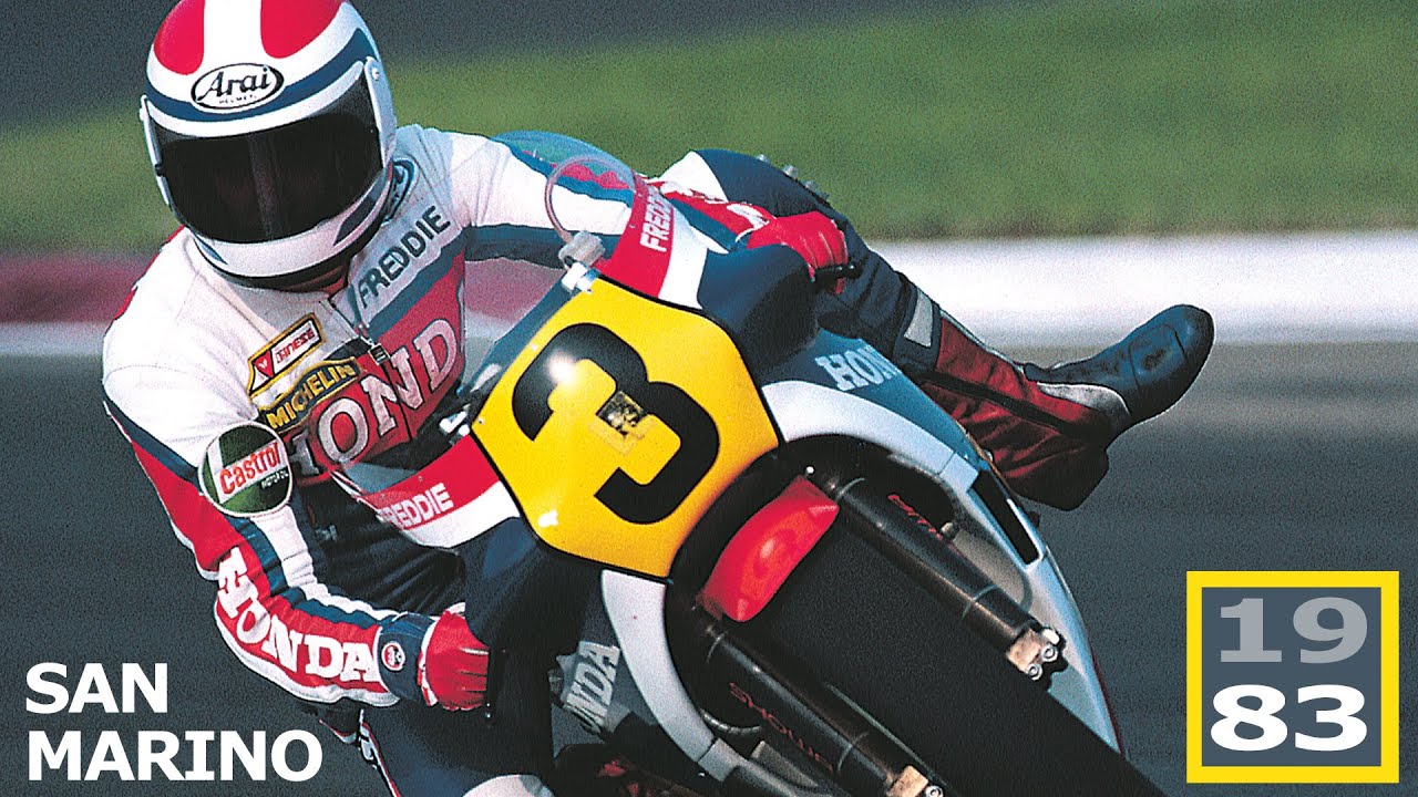 1983 San Marino Bike GP | Freddie Spencer vs Kenny Roberts