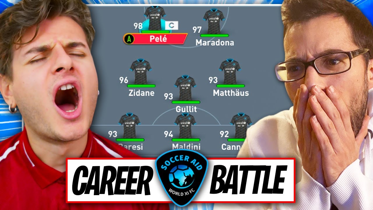 ⚔️ 1 VS 1 CAREER BATTLE CHALLENGE ZW VS GIUSE360 con le ICONS!!!