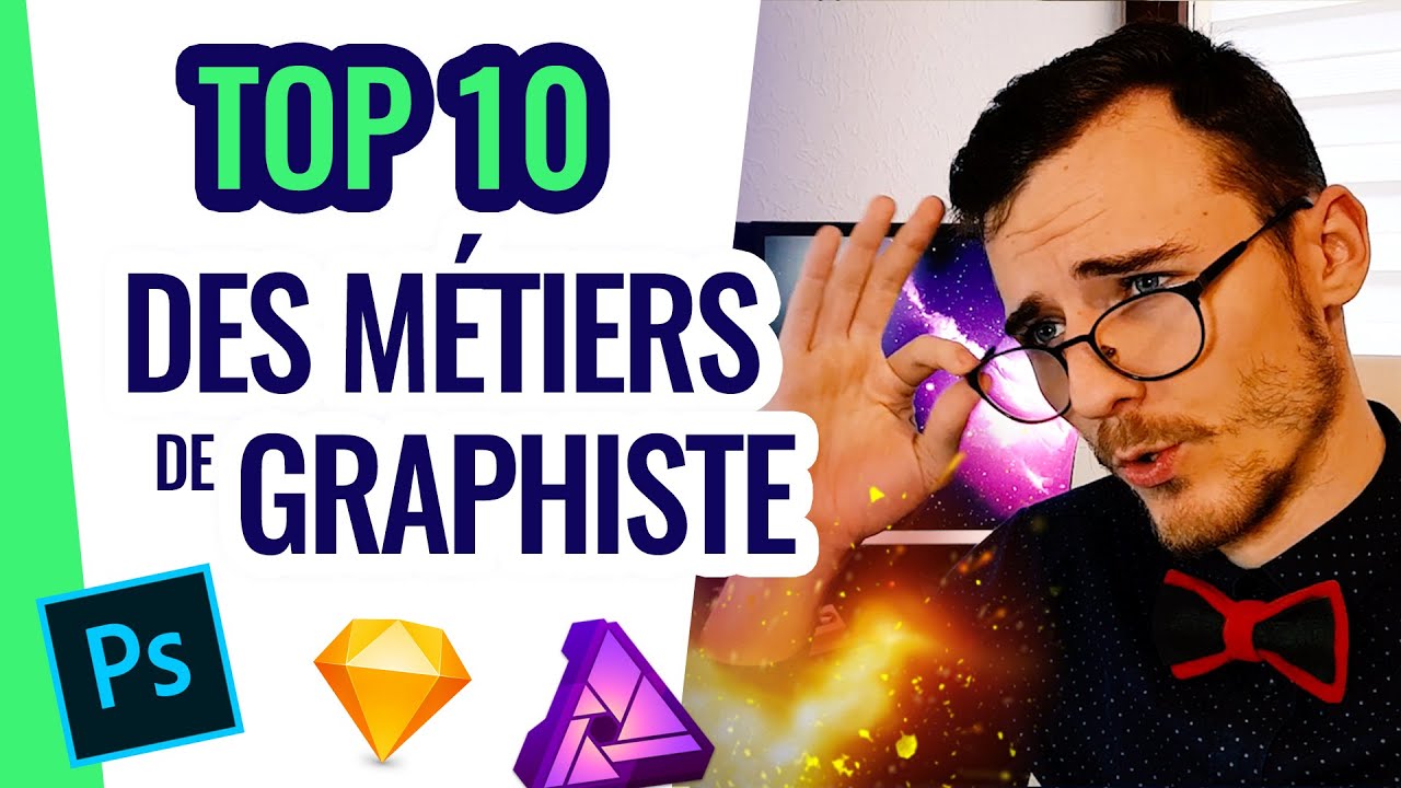 UN GRAPHISTE c'est quoi? 🧐 TOP 10 des m&eacute;tiers de Graphisme