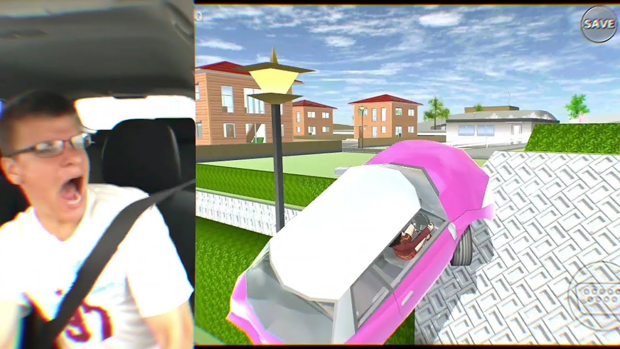 SINGING MAN | CAR CRASH | SAKURA SCHOOL SIMULATOR - VERY FUNNY 😂😂🚙