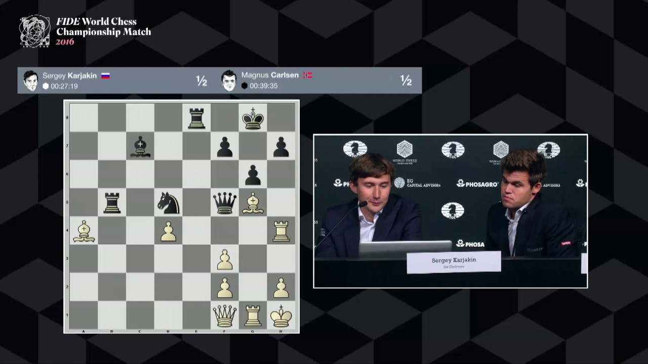World Chess Championship 2016 Carlsen v Karjakin Game 9 - Press Conference Analysis
