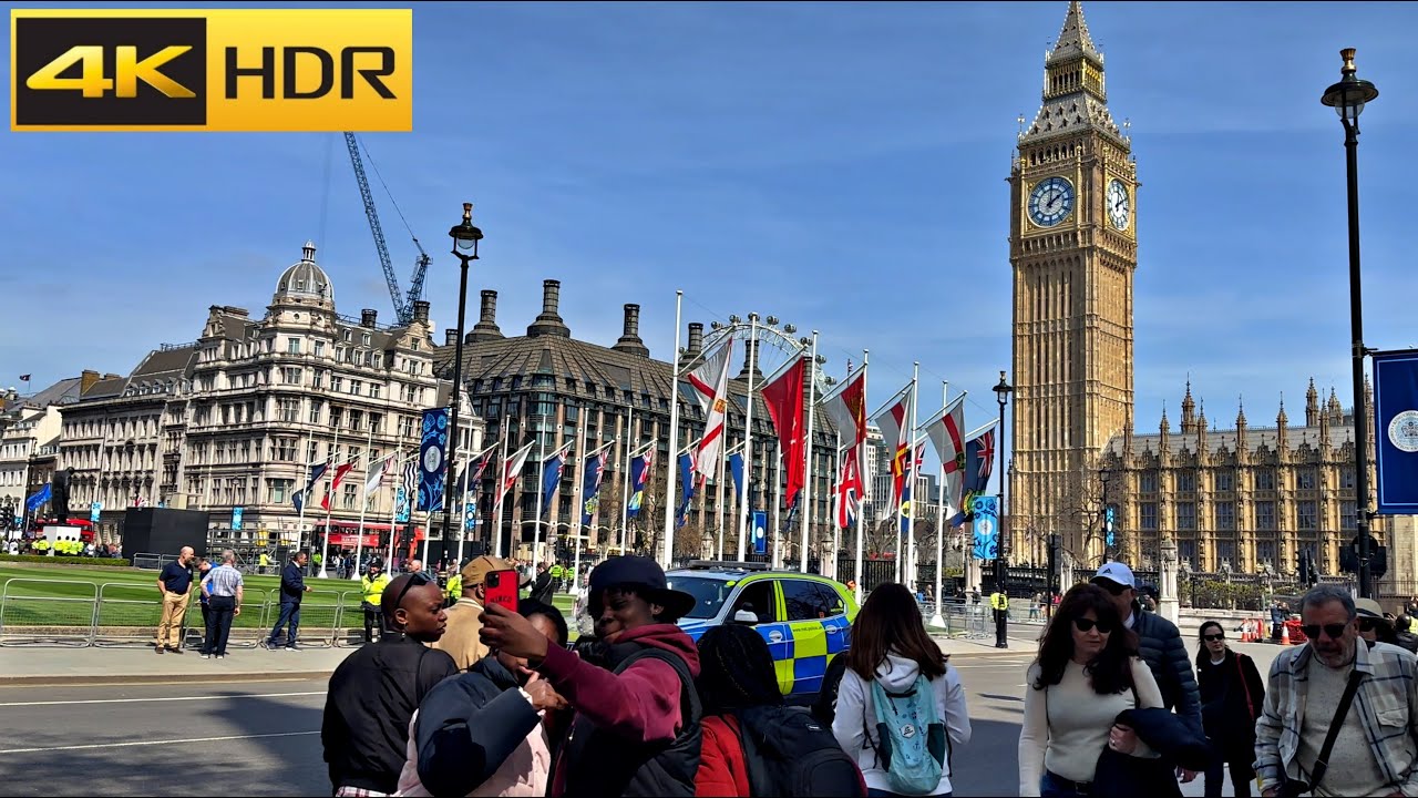 🌺 A Glorius Walk around London in Summer 2023 [4K HDR]