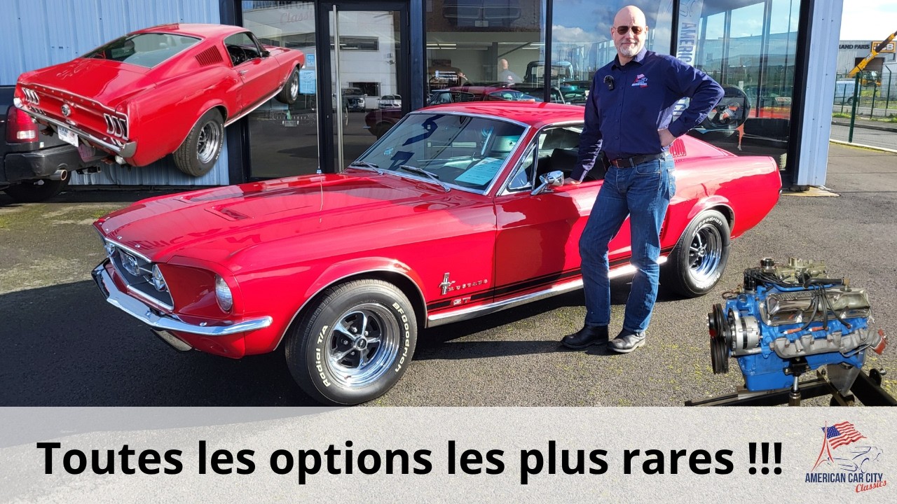 Ford Mustang Fastback GT390 de 1967 🐎👀
