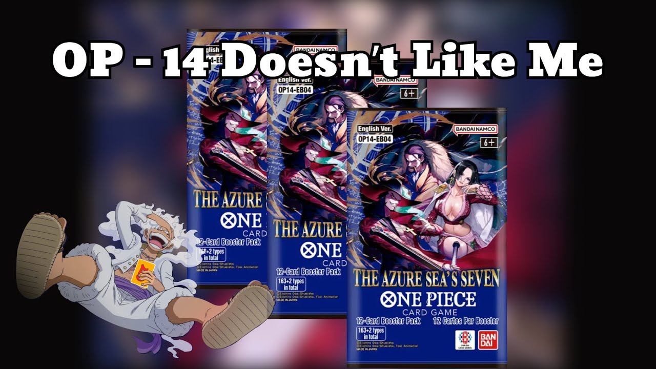 Finally Opening OP14 - What a fail! #op14  #onepiece #onepiecetcg