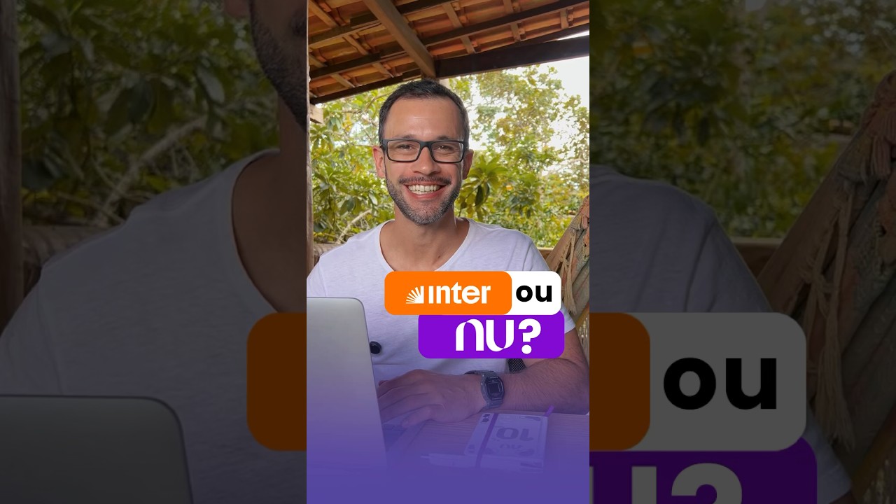 🧡 INTER ou 💜 NUBANK? #investimentos #nubank #inter