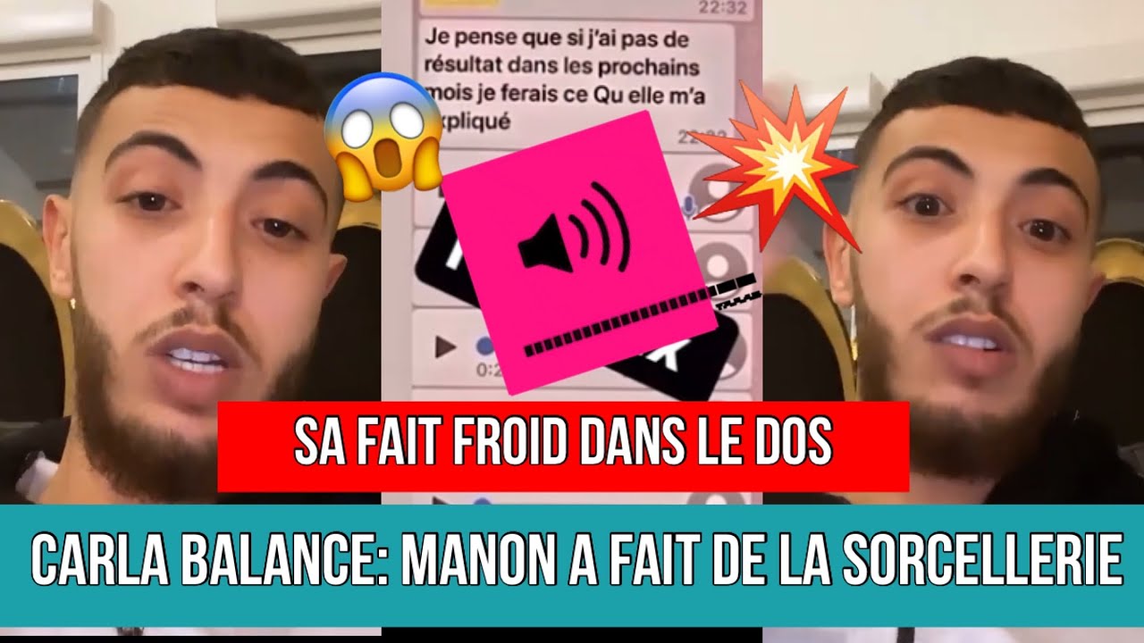 NABIL EL MOUDNI BALANCE LES AUDIOS  DE CARLA ! 