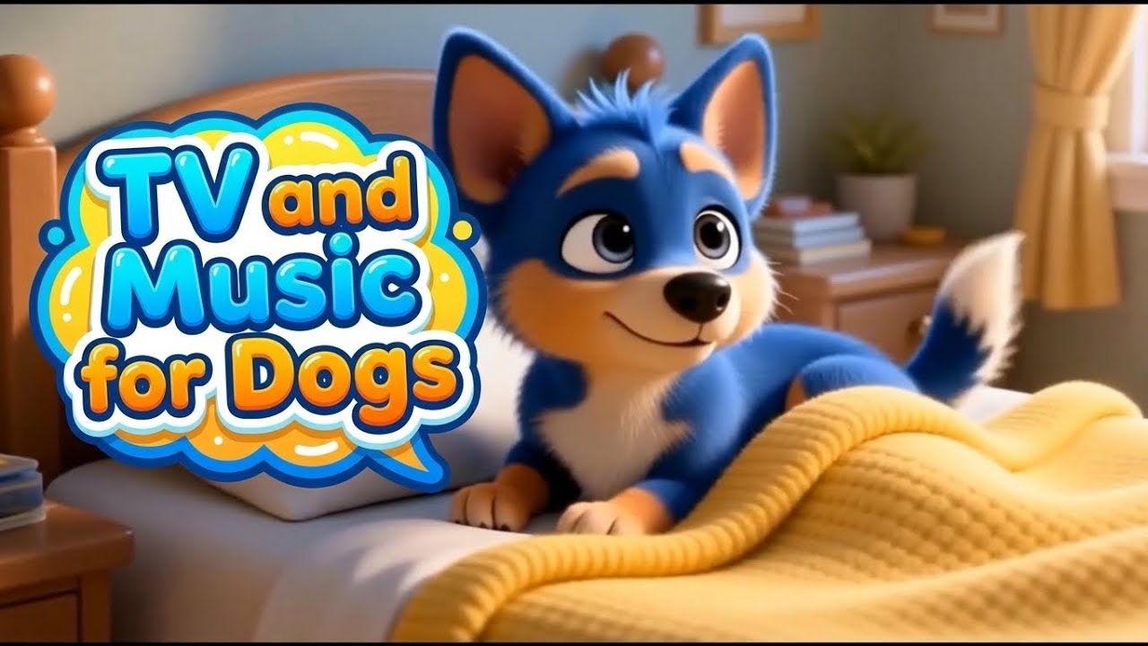 Calm Your Dog: Soothing Relaxing Music & Colorized TV for Anxious Pets