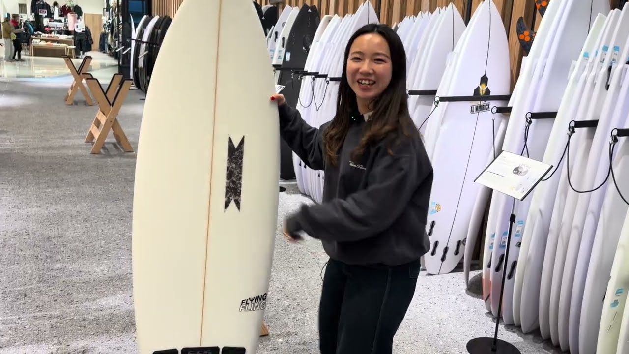 【イオンモール豊川店中古ボード詳細動画】SUPERBRAND FLYING FLING 5'8