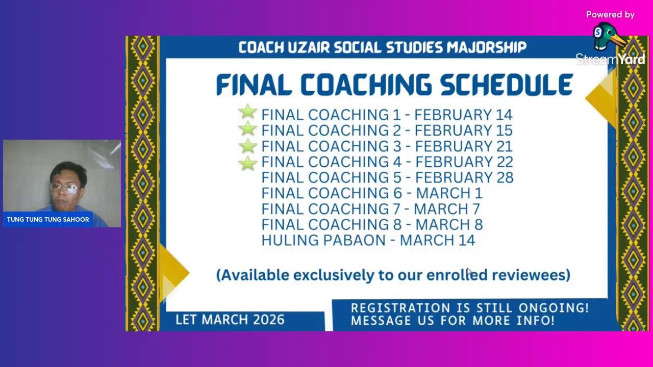 FINAL COACHING 4