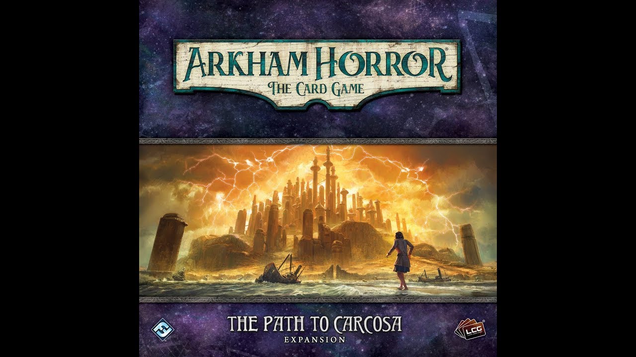 Der Pfad nach Carcosa - Arkham Horror LCG Unboxing & Let's Play
