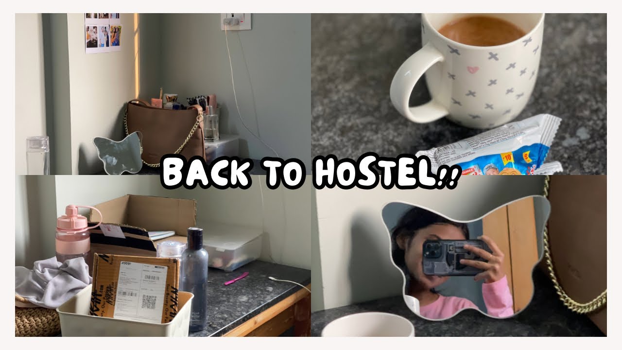 Back in hostel~🫶🏻❤️ (clean and organise with me)🌝