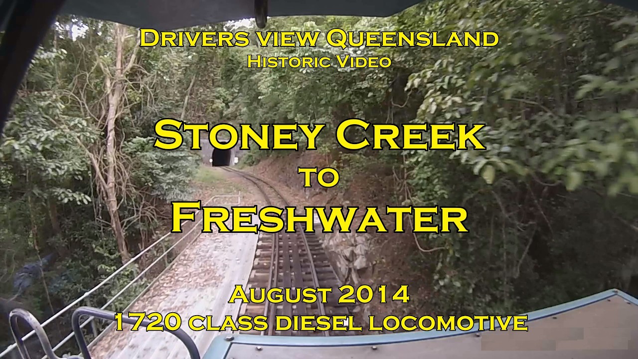 Drivers view QLD, Stoney Creek to Freshwater, Aug 2014