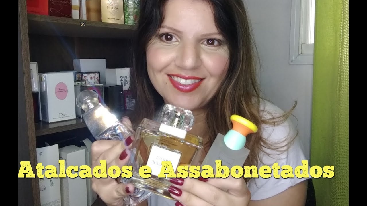 PERFUMES COM CHEIRO DE SABONETE DE LUXO