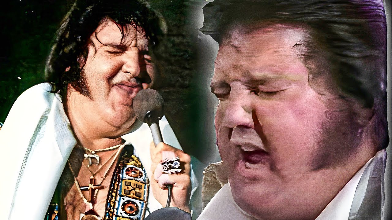 Elvis Presley's DISTURBING Final Performance... (NEW FOOTAGE)