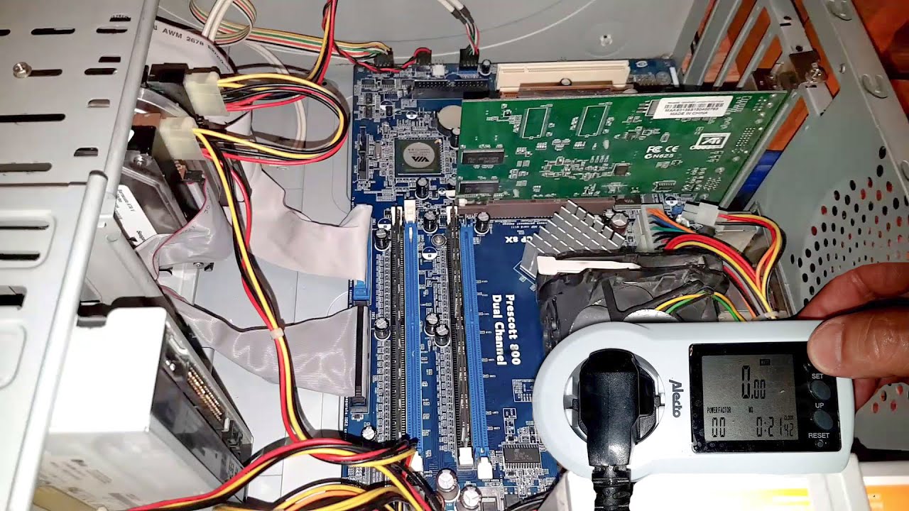 Saber cuantos Watios Amperios consume Nuestra Pc