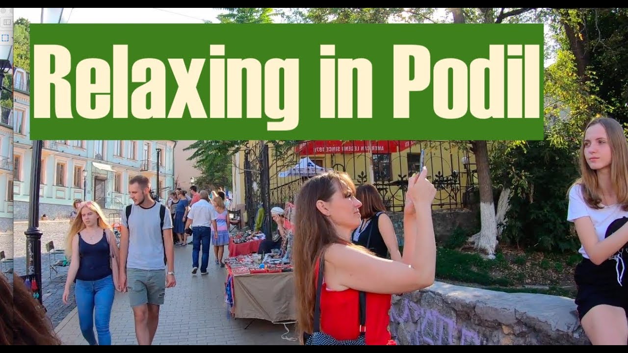 A walk to Podil - Kyiv, Ukraine  حي بوديل - كييف اوكرانيا