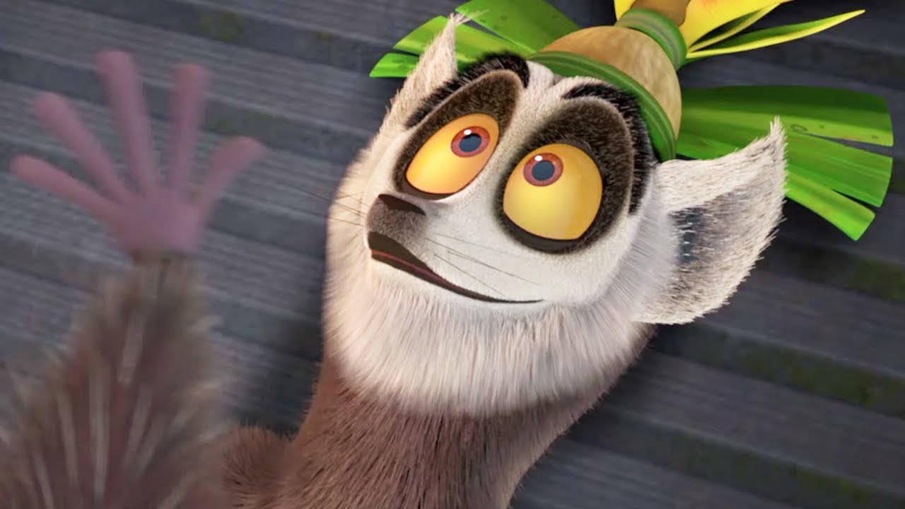 Saúdem Todos o Rei Julien | Clipe Engraçado #2 | Madagascar | Desenhos Animados