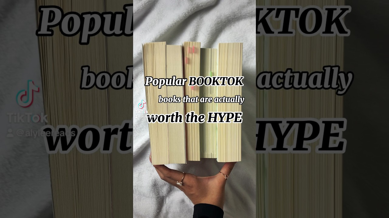 Popular Booktok books that are WORTH the HYPE #booktube #books #bookish  #read #booktok #bookrecs