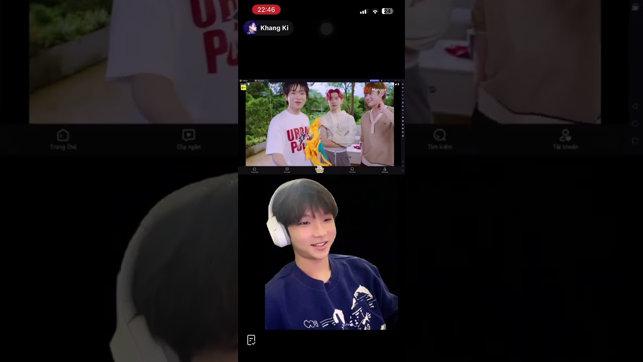 |7.1.26| Khang Ki live tiktok reaction GCNMN(2) 