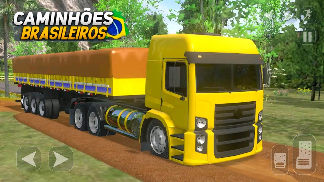 ВЫШЛА!! НОВАЯ БРАЗИЛЬСКАЯ ИГРА ПРО ГРУЗОВИКИ ДЛЯ ANDROID - Brasil Cargo Simulator