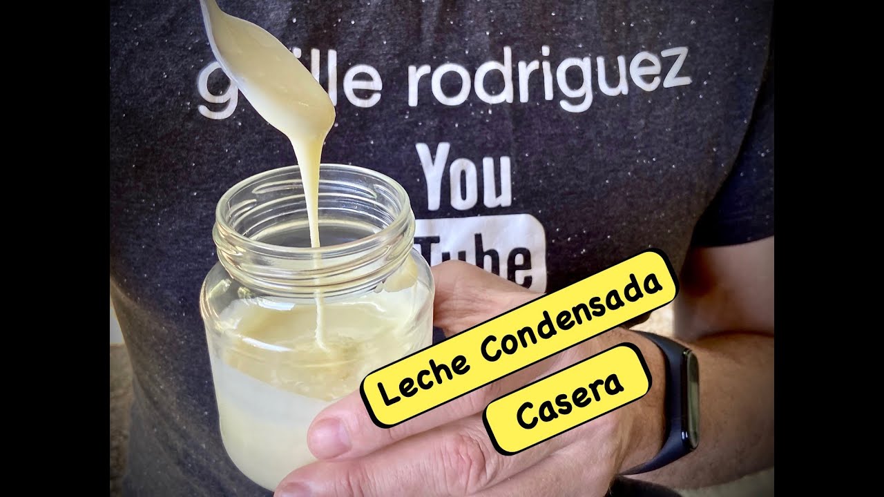Como hacer LECHE CONDENSADA CASERA - GUILLE RODRIGUEZ