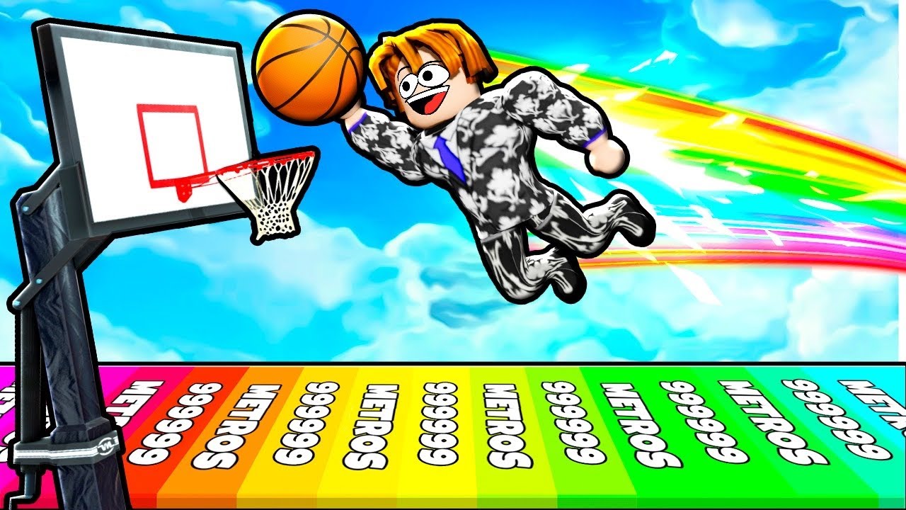 A ENTERRADA MAIS FORTE DO ROBLOX *MUITO SURREAAAL* (Dunking Race)