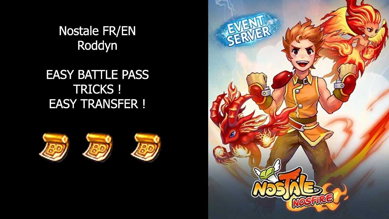 Nostale [FR/EN Sub] Roddyn : Tutorial Battle Pass Nosfire !