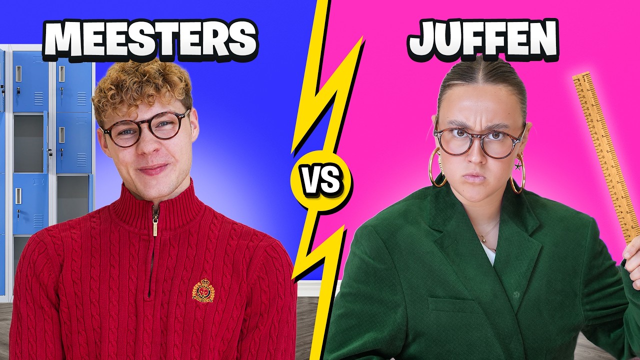 Meesters VS Juffen 📚 (Cito's? 😳)