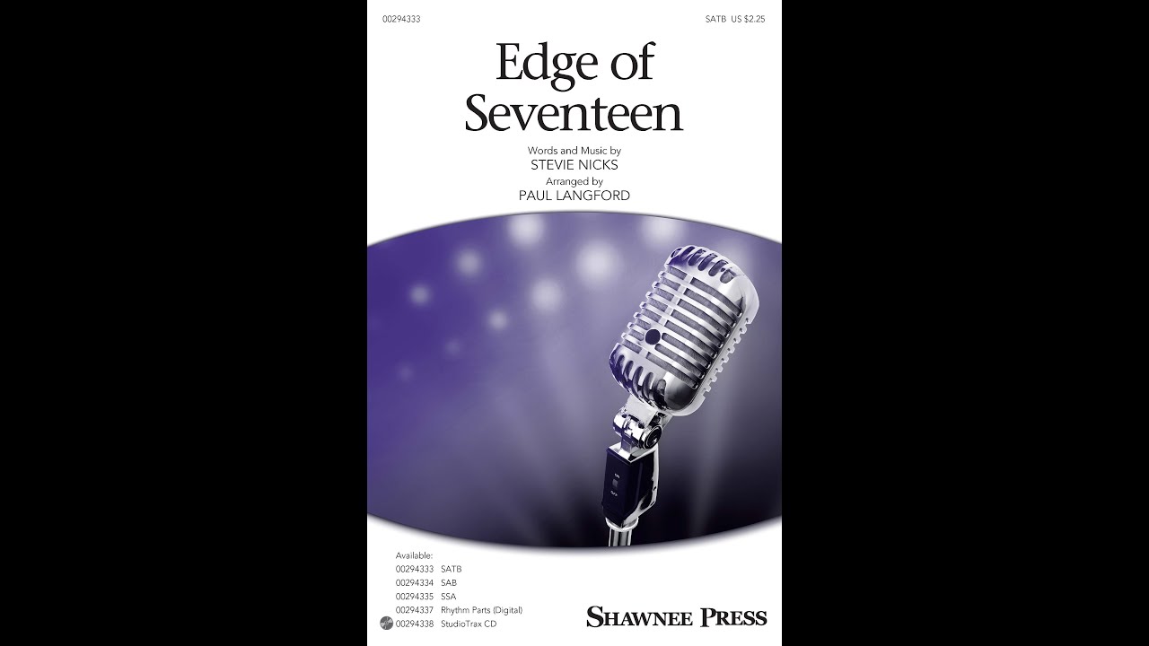 Edge of Seventeen (SATB Choir) - Arranged by Paul Langford