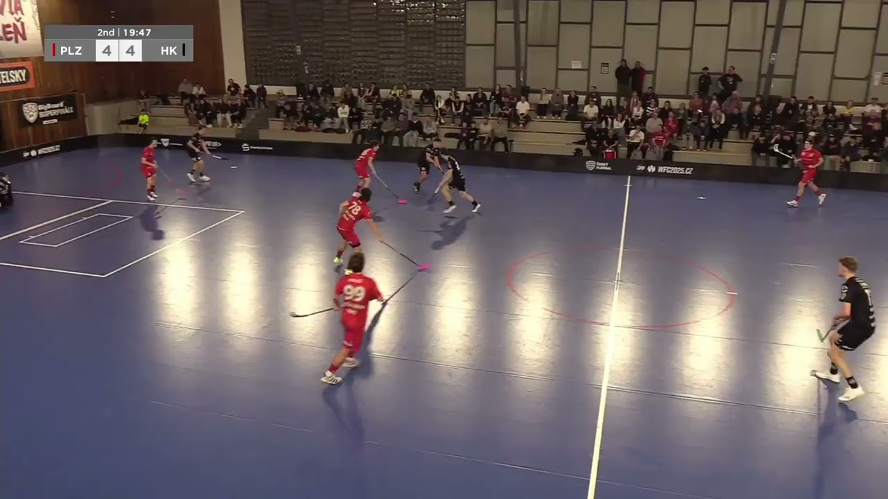 SESTŘIH | FBŠ SLAVIA Fat Pipe Plzeň - Florbal Respect Hradec Králové
