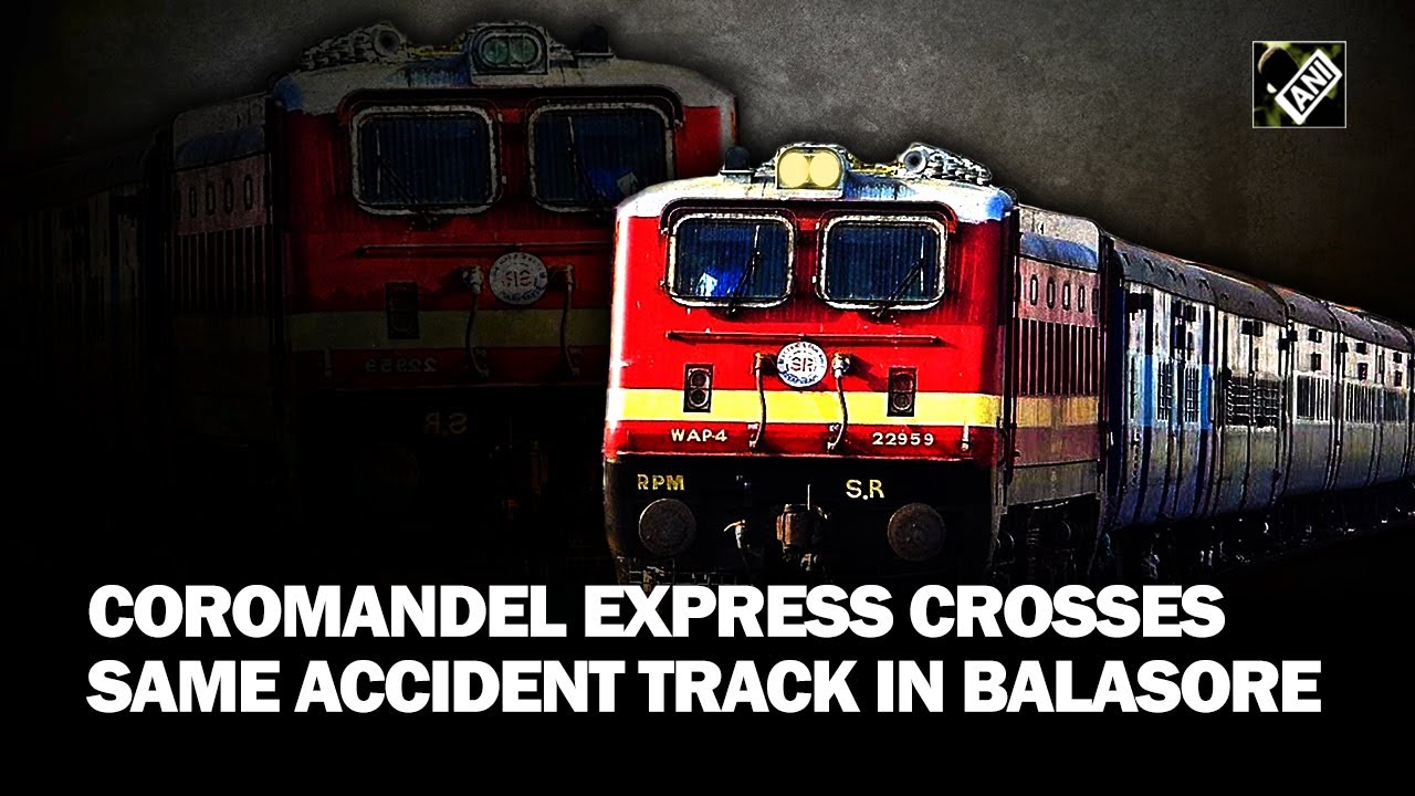 Odisha: Coromandel Express crosses the same track on which the accident took place in Bahanaga