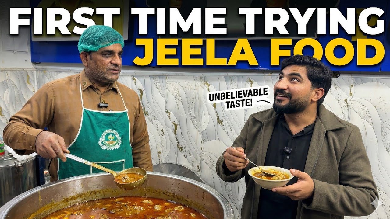 First Time Jeela Food Try Kiya 😋 | Taste Ne Dil Jeet Liya 🤤 | Food Vlog Pakistan | Raza Haider Vlogs