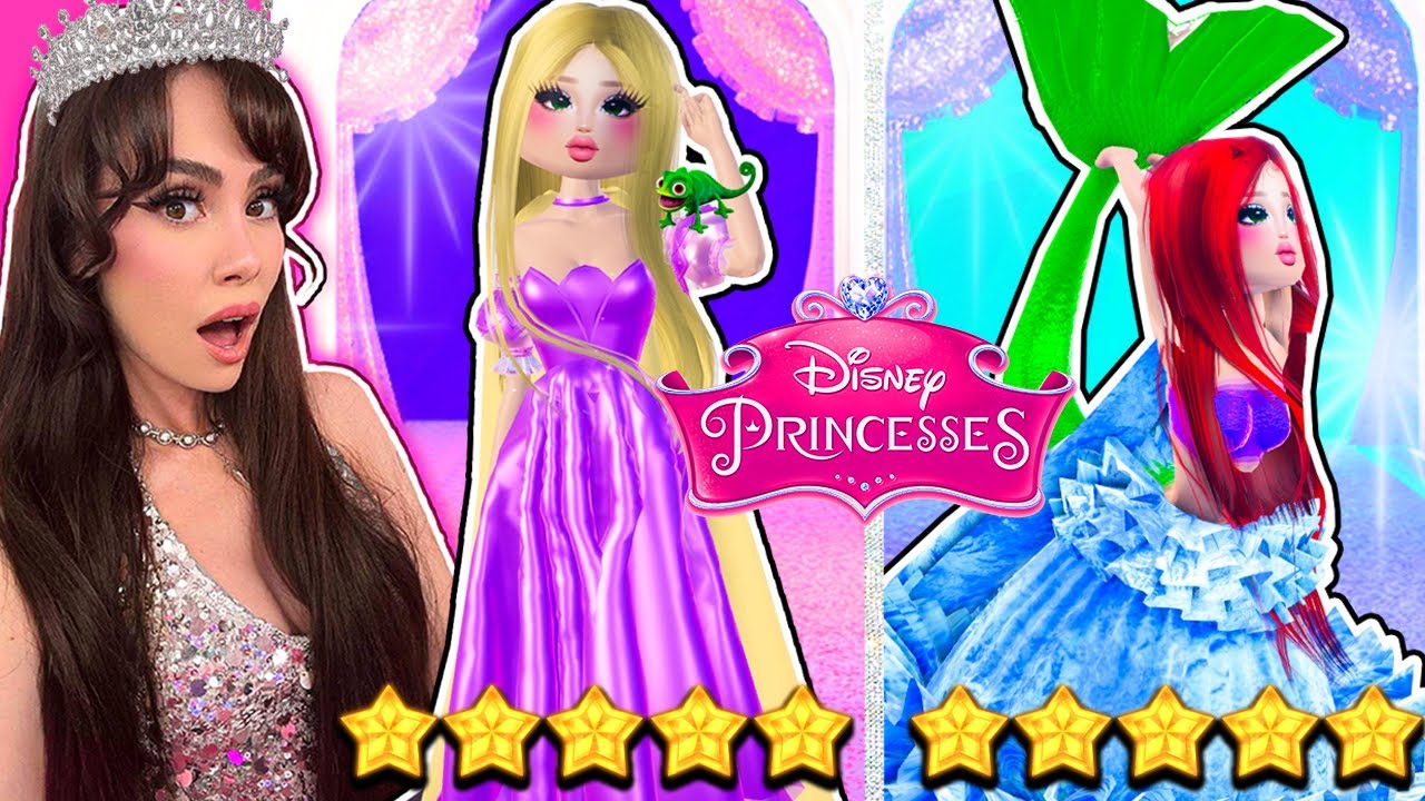 TOP ULTIMATE DISNEY PRINCESS CHALLENGE In Dress To Impress