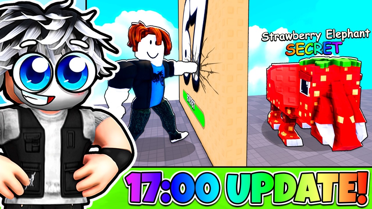 🎉17:00 NOWY UPDATE W MOJEJ GRZE!🎉BREAK WALLS FOR BRAINROTS!🎉 #roblox
