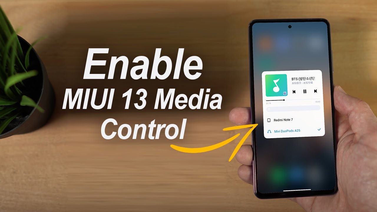 Enable MIUI 13 Media Control On Your Xiaomi Phone [ROOT]