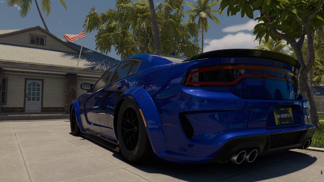 Cutting Up In 1200HP Blue Hellcat RedEye 