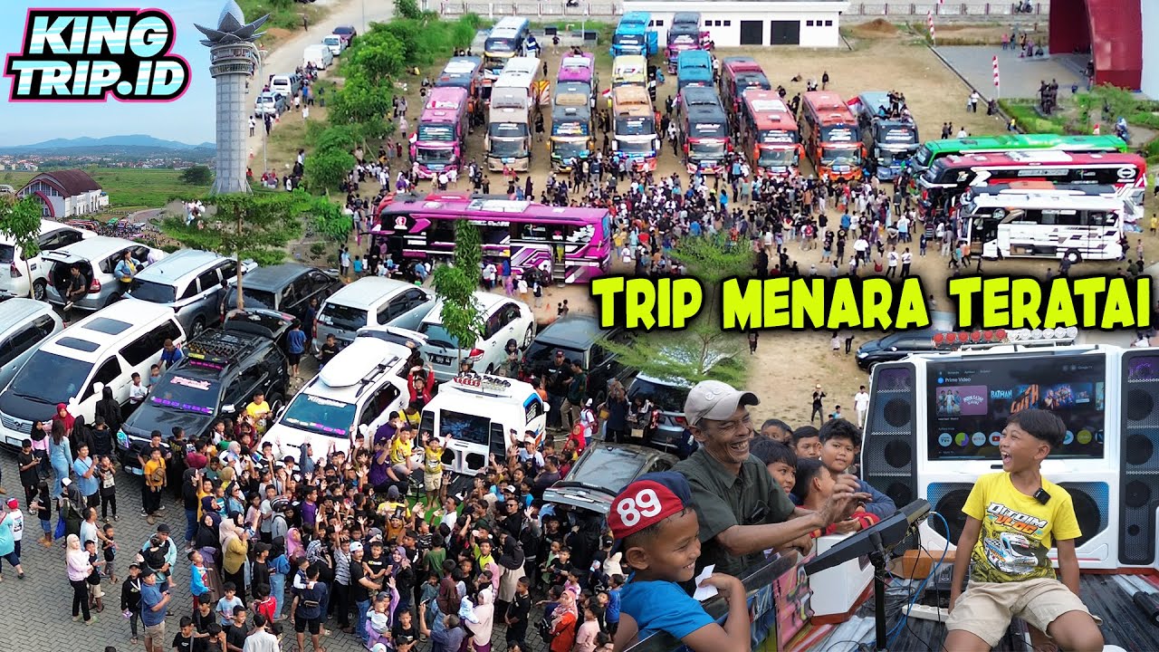FULL BUS DAN MOBIL TELOLET! DITDIM TRIP DI MENARA TERATAI..
