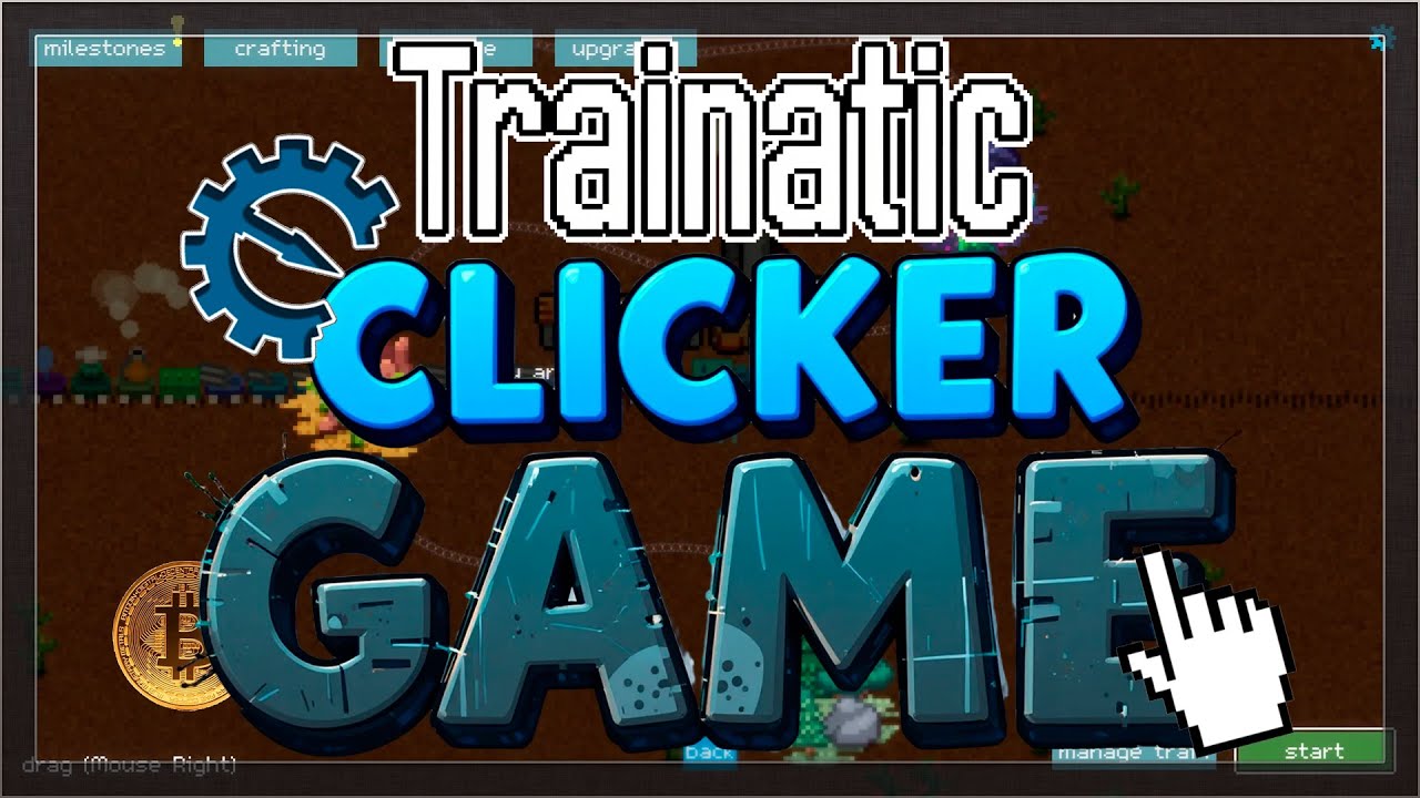 Полный вагон всякого — Trainatic | Тестируем Кликеры | Стрим/Stream #BlackandWhiteBEAR #IdleGame