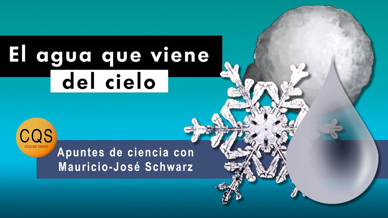 ¿Cómo se convierte el agua en lluvia, nieve o granizo?