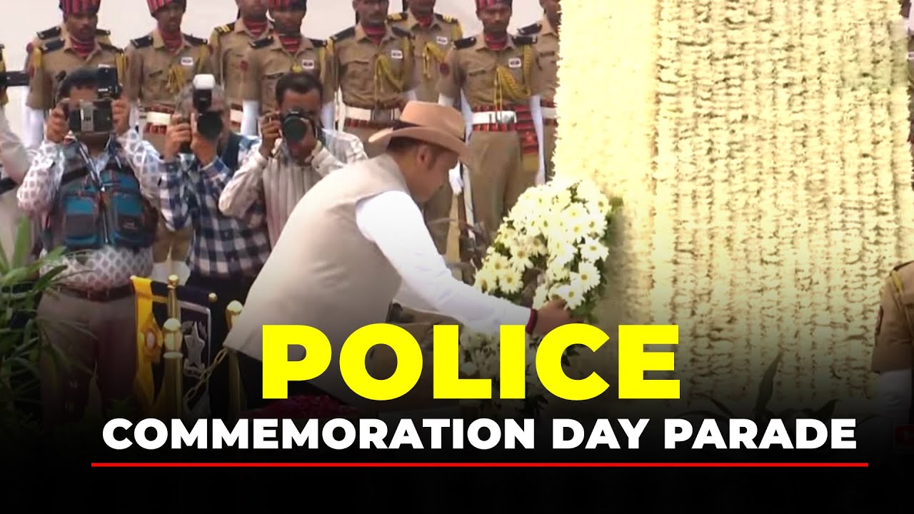 LIVE: Police Commemoration Day | CM Fadnavis pay homage to police martyrs at Police Parade Ground