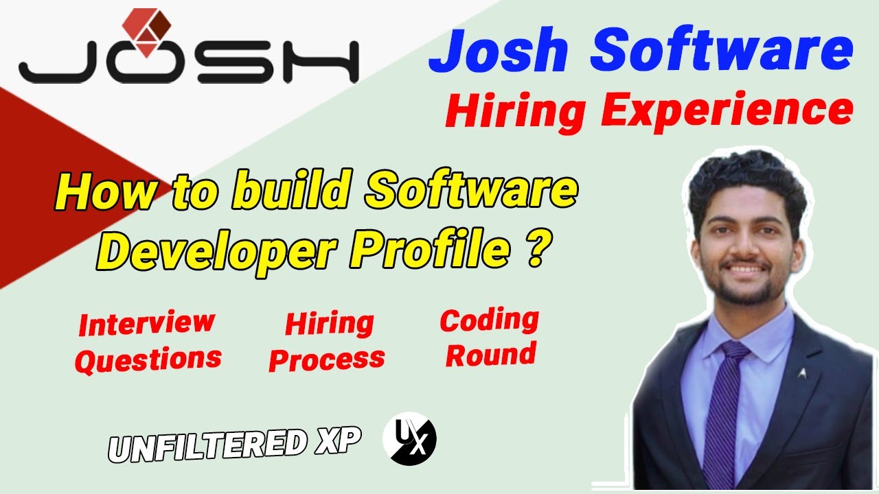 How to build a SOFTWARE DEVELOPER profile | Josh Software | Flutter Developer