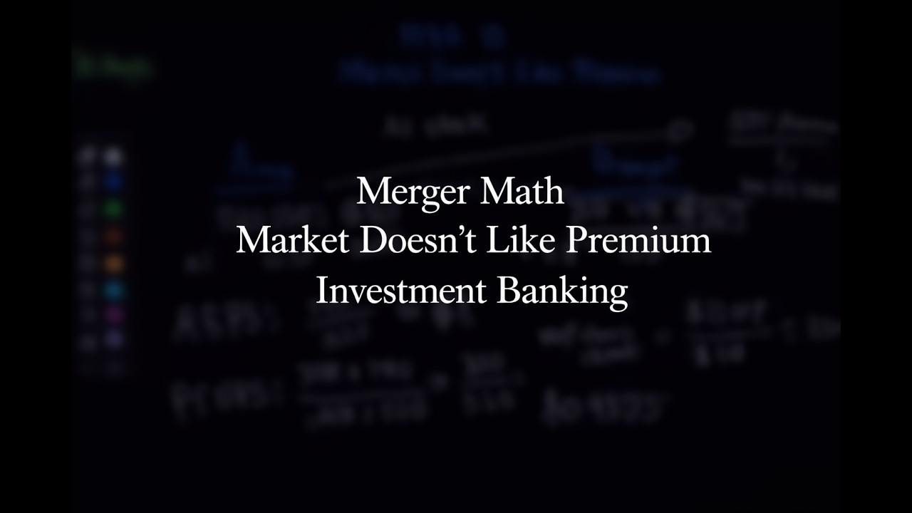 What Happens if the Market Doesn't Like the Equity Premium | Investment Banking